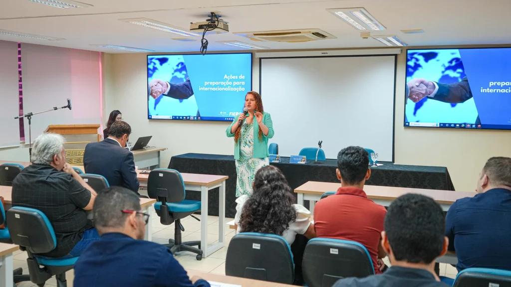 Equipe SESI, durante o evento